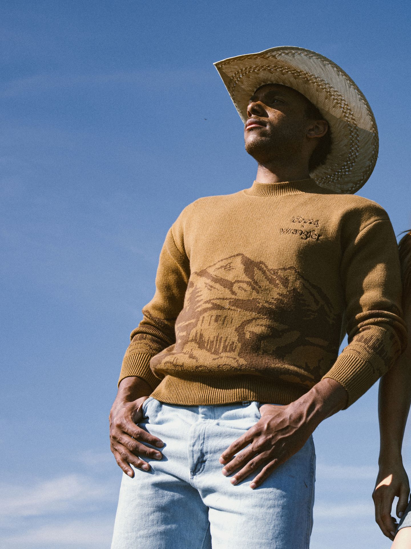 Мужской свитер Wrangler x Coors, цвет: Dijon — фото 1