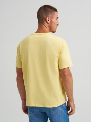 Wrangler x Coors Logo T-Shirt in Buff Yellow