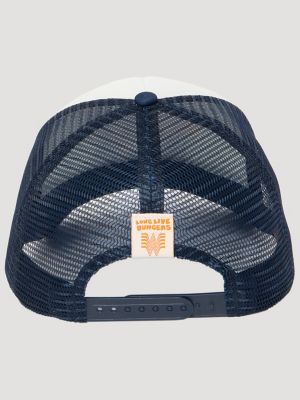 Whataburger Pauly Trucker Hat:Navy:One Size alternative view