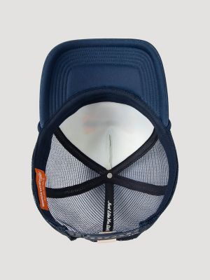 Whataburger Pauly Trucker Hat:Navy:One Size alternative view 4
