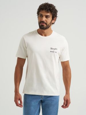 Wrangler® x Made In® Tee in Marshmallow