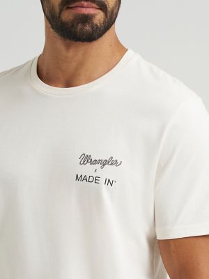 Wrangler® x Made In® Tee in Marshmallow alternative view 6