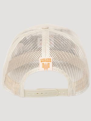 Whataburger Heritage Trucker Hat:Marshmallow:One Size alternative view
