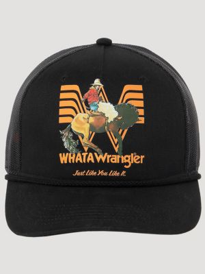 Wrangler x Whataburger Saddle Up Trucker Hat