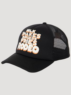 Whataburger Turtle Trucker Hat:Black:One Size alternative view 2