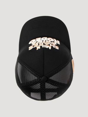 Whataburger Turtle Trucker Hat:Black:One Size alternative view 3