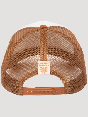 Whataburger Turtle Trucker Hat:Brown:One Size alternative view