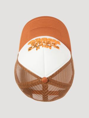 Whataburger Turtle Trucker Hat:Brown:One Size alternative view 3
