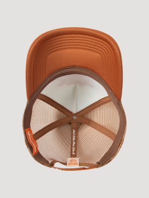 Whataburger Turtle Trucker Hat:Brown:One Size alternative view 4