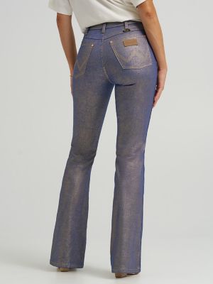 Wrangler x Lainey Wilson Glitter Flare Jean in Glitter