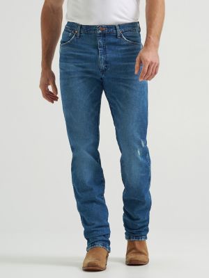 Wrangler&reg; Cowboy Cut&reg; Original Fit Vintage Wash Jean in Indigo Blue alternative view