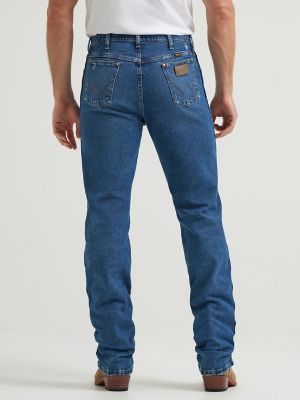 Wrangler&reg; Cowboy Cut&reg; Original Fit Vintage Wash Jean in Indigo Blue alternative view 2