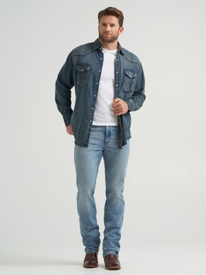 Wrangler® Cowboy Cut® Slim Fit Vintage Wash Jean