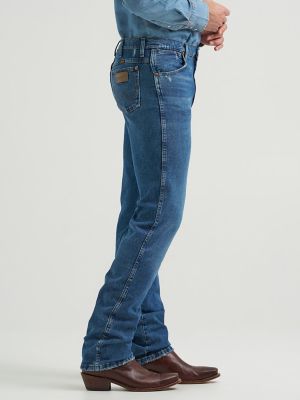 パンツ Slim boots cut washing jeans Cinch Men's Ian Dark Wash Slim Bootcut Rigid Denim Jeans - Country