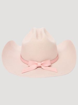 Girl's Bow Back Cowboy Hat