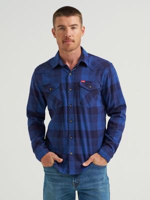 Men's Plaid Broken Twill Shirt