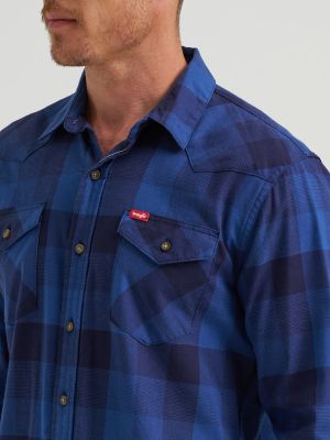 Men's Plaid Broken Twill Shirt