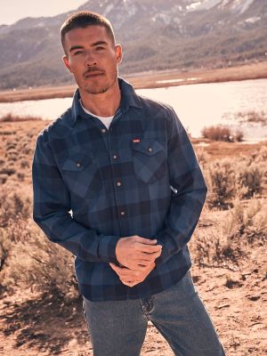 Men's Plaid Poplin Shirt