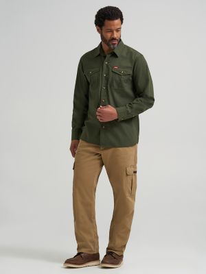 Men's Relaxed Fit Stretch Shirt