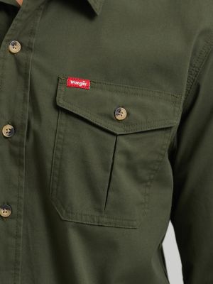Men's Relaxed Fit Stretch Shirt