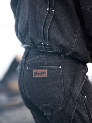Wrangler x ROA Orte Denim Cargo in Demitasse Brown