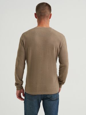 Men's Five Star Premium Waffle Henley