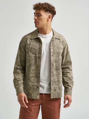 Men's Utility Camo Overshirt