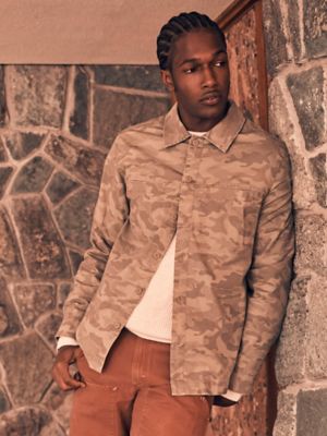Men's Utility Camo Overshirt