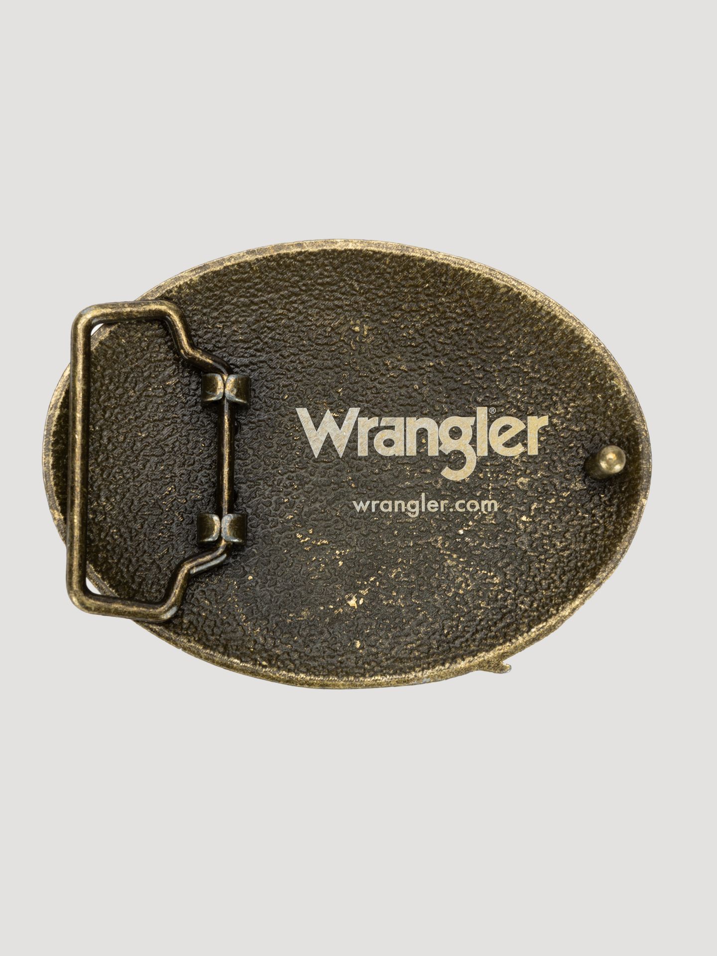 Мужской ремень Wrangler American Flag With Eagle Belt Buckle, цвет: Состаренный латунный — фото 2
