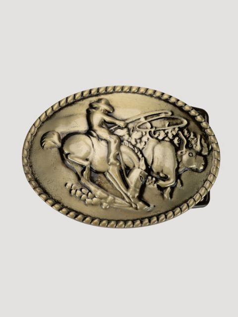 Мужские аксессуары Wrangler Men's Broncking Buck Belt Buckle