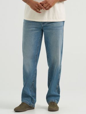 Men's Loose Straight Jean in Authentic Medium
