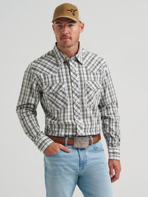 Men's 20X® Competition Advanced Comfort Long Sleeve Two Pocket Western Snap Shirt