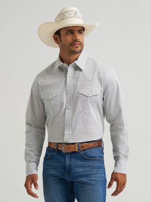 Men's 20X® Competition Advanced Comfort Long Sleeve Two Pocket Western Snap Shirt