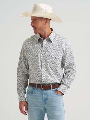 Men's 20X® Competition Advanced Comfort Long Sleeve Two Pocket Western Snap Shirt