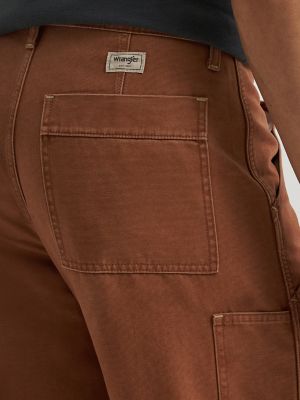 Men's Utility Relaxed Pant in Cambridge Brown alternative view 5