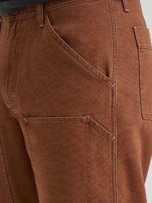 Men's Utility Relaxed Pant in Cambridge Brown alternative view 6