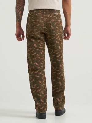 Men's Utility Relaxed Pant in Micro Brushstroke Camo alternative view 2