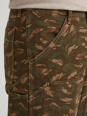 Men's Utility Relaxed Pant in Micro Brushstroke Camo alternative view 5