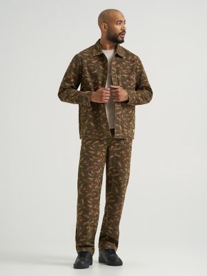 Men's Utility Relaxed Pant in Micro Brushstroke Camo main view