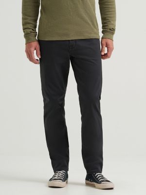 Men's Five Star Premium Flex Taper Twill Jean in Black