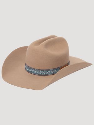 Boy's Jaquard Ribbon Cowboy Hat