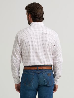 Men's Cody Johnson One Pocket Button Down Shirt in Ruby Dots alternative view 2