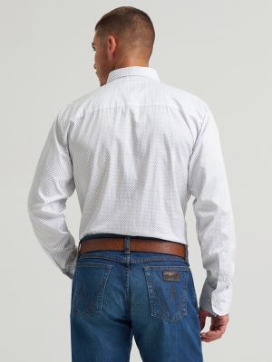 Men's Cody Johnson One Pocket Button Down Shirt in Blue Moons alternative view 2