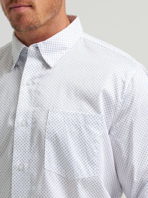 Men's Cody Johnson One Pocket Button Down Shirt in Blue Moons alternative view 3