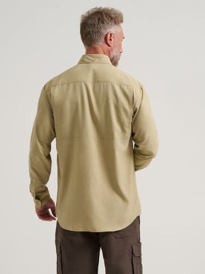 Wrangler&reg; RIGGS Workwear&reg; Lightweight Vented Work Shirt in Khaki