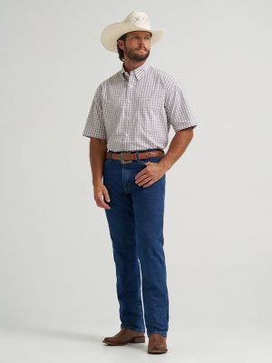 Wrangler&reg; George Strait&trade; Short Sleeve Two Pocket Button Down Shirt