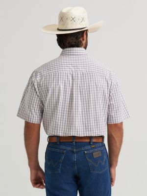Wrangler&reg; George Strait&trade; Short Sleeve Two Pocket Button Down Shirt