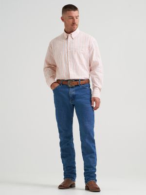 Wrangler&reg; George Strait&trade; Long Sleeve Button Down One Pocket Shirt