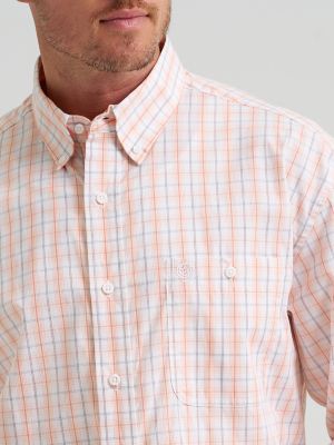 Wrangler&reg; George Strait&trade; Long Sleeve Button Down One Pocket Shirt