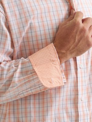 Wrangler&reg; George Strait&trade; Long Sleeve Button Down One Pocket Shirt